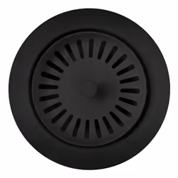 Disposal Flange 3.5"""" Coal Black