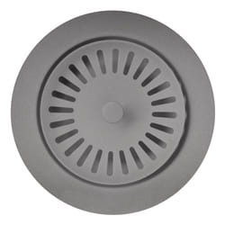 Disposal Flange  3.5""""  Metallic Gray