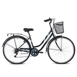 Tiger Vintage Ladies Heritage Bike 700c Black - 15 Inch