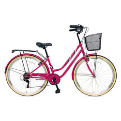 Tiger Vintage Ladies Heritage Bike 700c Raspberry - 17 Inch