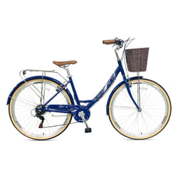 Tiger Traditional 700c Alloy Ladies Heritage Bike - 15 Inch , Blue