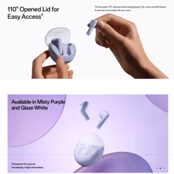 OPPO Enco Air3 TWS Wireless Bluetooth Headset - white