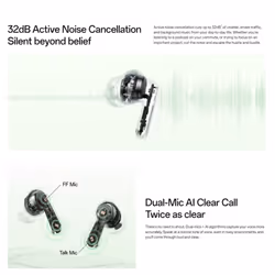 OPPO Enco Air4 True Wireless Bluetooth Headphones headset - White