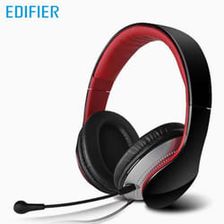 Edifier K831 Professional Microphone Headset Communication Headset Dual 3.5 Plug Black