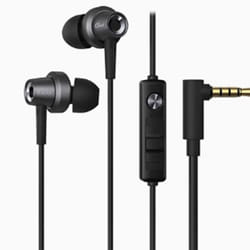 Edifier GM260 In-ear wired microphone HIFI headset headphones/game/music 3.5mm interface - Black