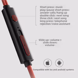 Edifier GM260 Plus In-ear wired microphone HIFI headset USB-C  interfac headphones/game/music - Purple