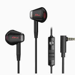 Edifier GM180 In-ear wired microphone HIFI headset headphones/game/music 3.5mm interface - Black