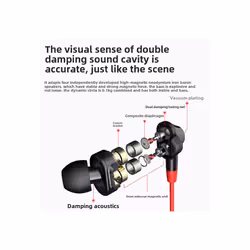 Edifier GM360 in-ear wired microphone HIFI 7.1 channel headset/game/music 3.5mm/USB interface (external sound card - 3.5mm?Separate headphones?, Black