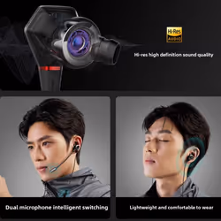 Edifier GX04 wired in-ear professional gaming headset/headphones 3.5MM / 3.5mm + USB sound card - 3.5mm, WHITE