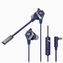 Edifier GX04 wired in-ear professional gaming headset/headphones 3.5MM / 3.5mm + USB sound card - 3.5mm, BLUE