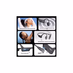 Shokz OpenRun Air sports bone conduction earphones IP67 waterproof Marathon world champion's choice - Purple
