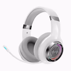 Edifier G6 PRO Gaming wireless Headset with cat ears for PC, PS4, Gaming Headphones with 7.1 Surround Sound, Noise Canceling ...