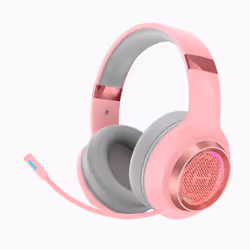 Edifier G6 PRO Gaming wireless Headset with cat ears for PC, PS4, Gaming Headphones with 7.1 Surround Sound, Noise Canceling ...