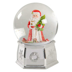 Spode Christmas Tree- Musical Santa Snow Globe (6.5in)