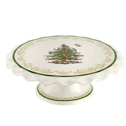 Spode Christmas Tree Gold 16oz Pedestal Goblets (Set of 4) - Gold Rimmed Glasses  Festive Holiday Drinkware for Christmas Dinner  Wedding Gifts - Clas
