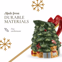 Spode Christmas Tree Sugar and Creamer Set | Set of Figural Tree Cream