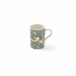 Morris and Co Strawberry Thief Blue Mug