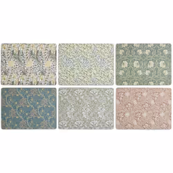 Spode Morris & Co Designs Mixed Set of Placemats by Portmeirion