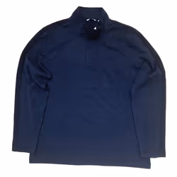 Calvin Klein Men's Long Sleeve 1/4 Zip Pullover (Night Captain Heather
