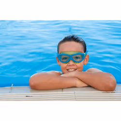 Phantom Junior Swimming Goggles, UV Protection Swim Goggles, Quick Adjust children's Goggles Straps, Fog Free Clear Swim Goggle Lenses, Swimming