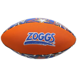 Zoggs Kid's Safe Neoprene Aqua Ball for All Ages - Orange/Blue with Star Print Pool Game