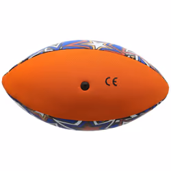 Zoggs Kid's Safe Neoprene Aqua Ball for All Ages - Orange/Blue with Star Print Pool Game