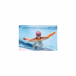 Unisex-Youth Zoggy Inflatable Noodle, Orange, 115 cm