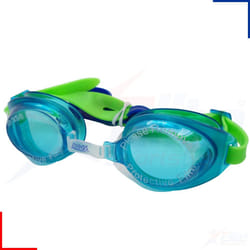 Zoggs Kids' Little Ripper Swimming Goggles Anti-Fog and Uv Protection (up to 6), Aqua,Green,Tint, 0-6 Years