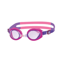 Zoggs Kids' Little Ripper Swimming Goggles Anti-Fog and Uv Protection (up to 6), Pink,Purple,Clear, 0-6 Years
