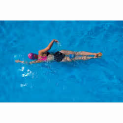Zoggs Adults Pull Buoy Safe Swimming Training Aid, Ergonomic Design - Grey/Blue