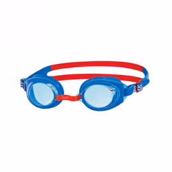 Zoggs Ripper Junior Kids UV Anti Fog Swimming Goggles (6-14 Years) Blue/Red
