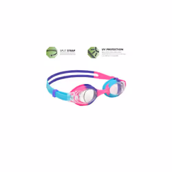 Unisex-Youth Bondi Kids Goggles, Aqua/Purple/Clear Lenses, One Size
