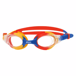 Unisex-Youth Bondi Kids Goggles, Yellow/Red/Clear Lenses, One Size