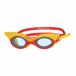 Zoggs Kids' DC Super Heroes Character Swimming Goggles, Wonder Woman, 6-14 Years