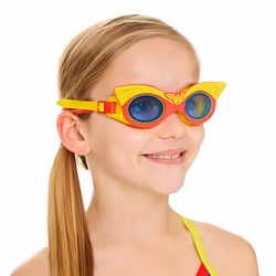 Zoggs Kids' DC Super Heroes Character Swimming Goggles, Wonder Woman, 6-14 Years