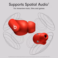 Beats by Dr. Dre Buds Wireless In-Ear Headphones - Red