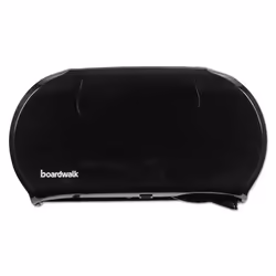 Boardwalk R4070BKBW, Roll toilet tissue dispenser, Black, Plastic, 22.9 cm, 514 mm, 152 mm