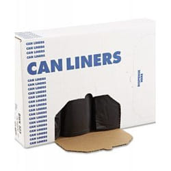 Boardwalk Low Density Repro Can Liners trash bag 227 L Black 100 pc(s)