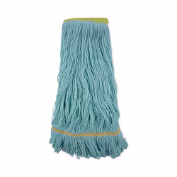 Boardwalk BWK1200XLCT, Mop head, Green, Cotton, Synthetic, 12 pc(s)