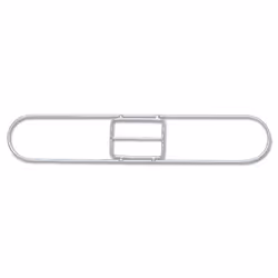 Boardwalk BWK1224, Mop base plate, Silver, Steel, 1 pc(s), 609.6 mm, 82.6 mm