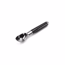 KitchenAid Black ABS Plastic & Stainless Steel Ice Cream Scoop