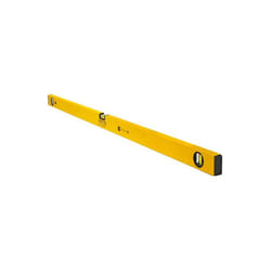 Stabila  48 in. 70A-2 Level 3 Vial Aluminum Type Beam Box, Yellow