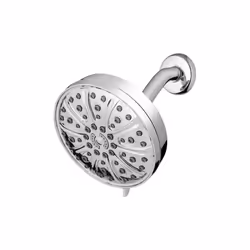 Waterpik Drencher PowerPulse Massage Chrome Six-Setting Wallmount Showerhead - 1.8 Gpm