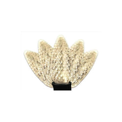 Celebrations  25 ft. Platinum LED C9 String Christmas Lights, Warm White - 25 Count