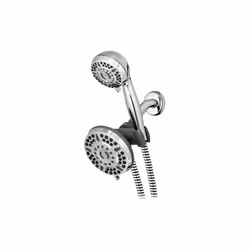 Waterpik PowerPulse Massage Chrome 6-Setting Showerhead Combo - 1.8 GPM