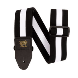 Ernie Ball P05327 Guitar Black, White Nylon, Polyester