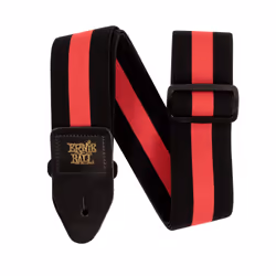 Ernie Ball P05329, Guitar, Black, Red, Nylon, Polyester, Pattern, 104 cm, 182 cm