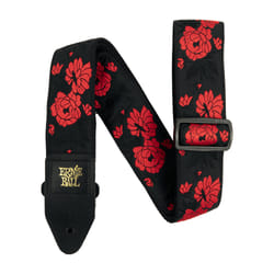 Ernie Ball P05335 Guitar Black, Red Polypropylene (PP)