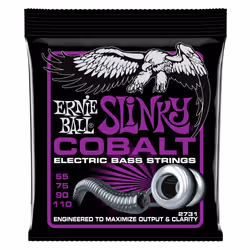 Ernie Ball Slinky Cobalt, Guitar, Steel, Bass, 4 pc(s)