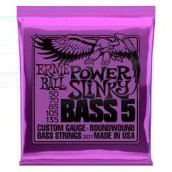 Ernie Ball Power Slinky Nickel Bass 5 pc(s) Steel Guitar